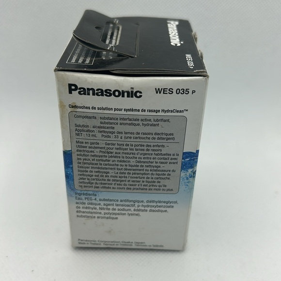 Lot of Panasonic HydraClean Shaving System Solution Cartridges (12 cartridges) - Picture 5 of 7